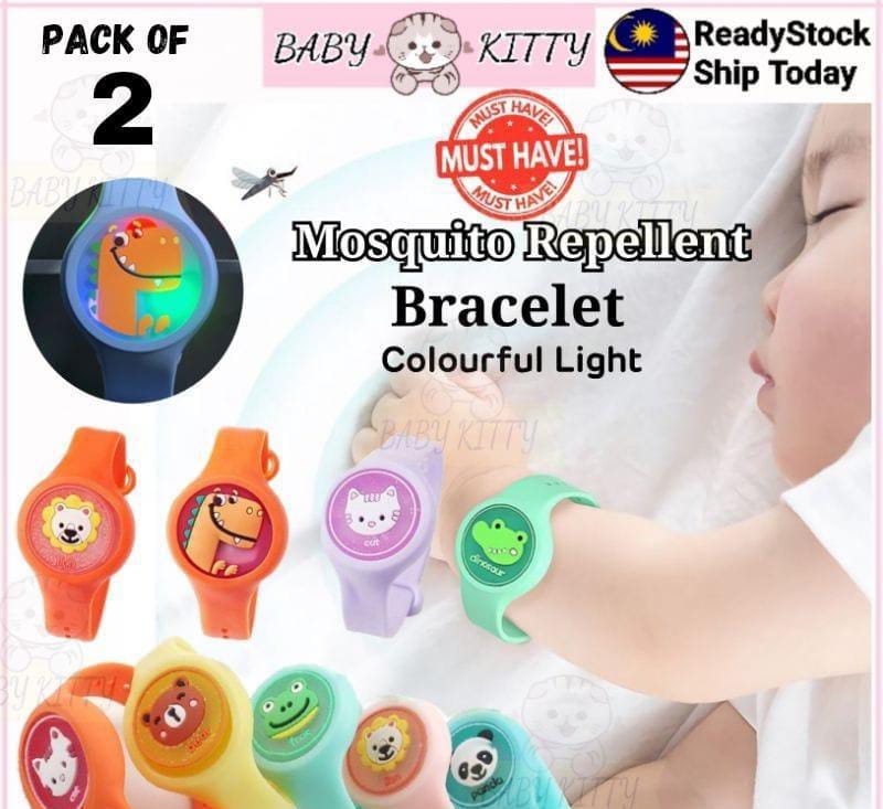 Baby'sMosquito Repellent Bracelet, Pack Of 2